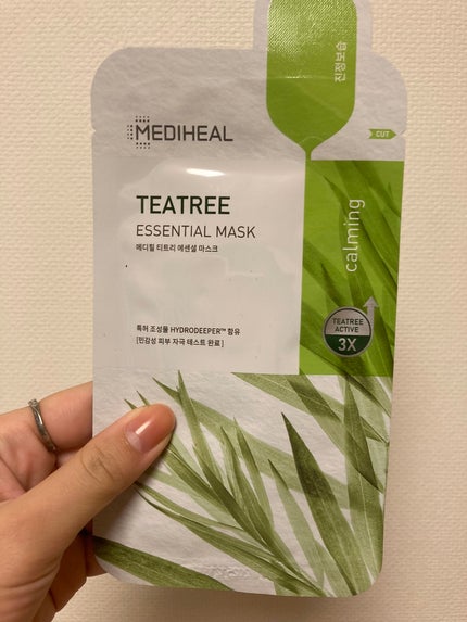 ティーツリーケアソリューション アンプルマスクJEX/MEDIHEAL/シートマスク・パックを使ったクチコミ(1枚目)