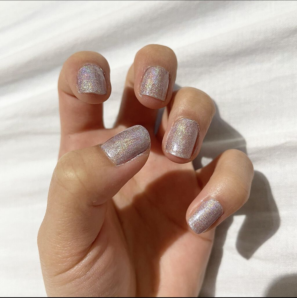 ネイルホリック リミテッドカラー Popping Sugar PU175/ネイルホリック/マニキュアを使ったクチコミ（2枚目）