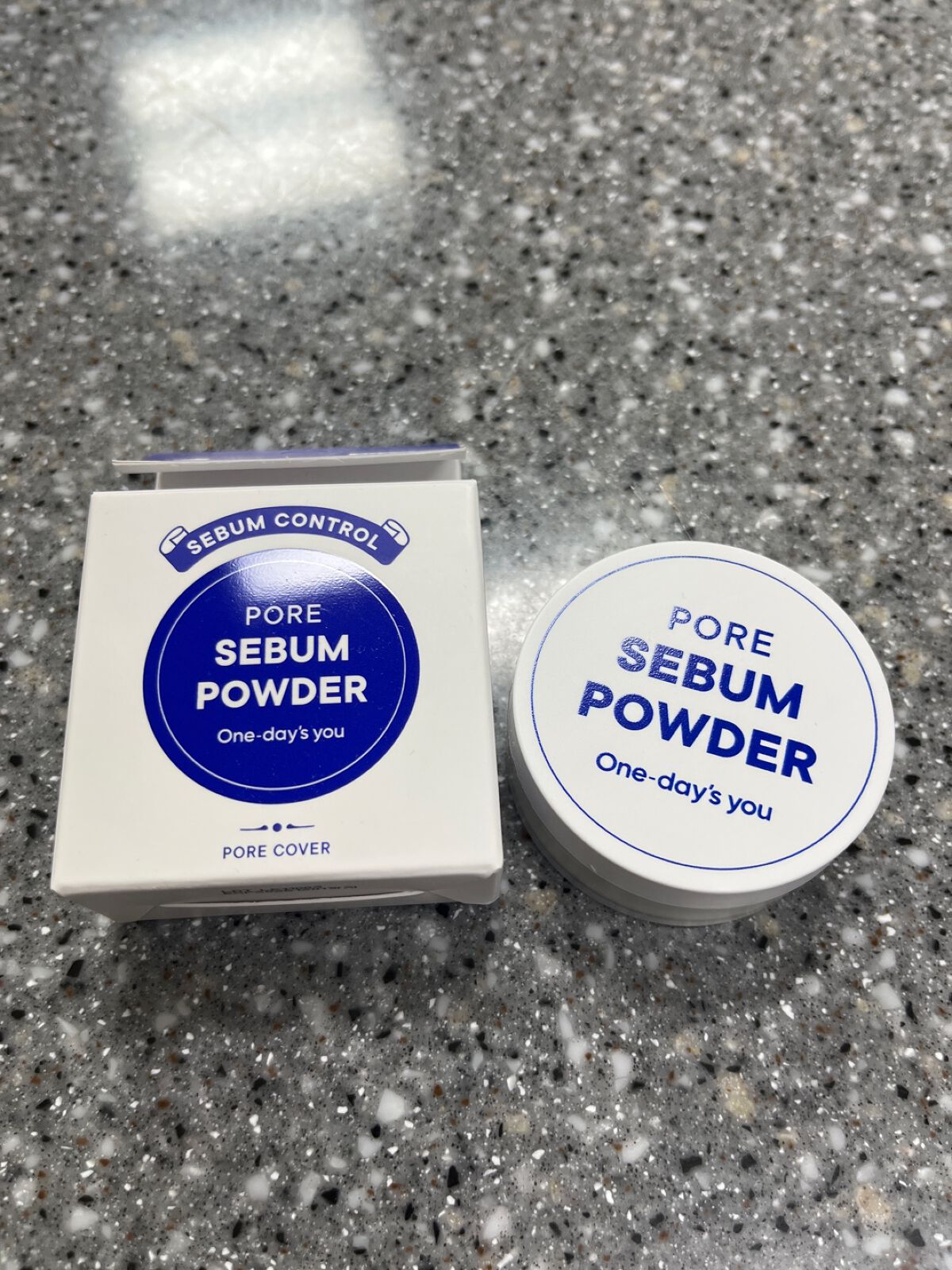 ポアセバムパウダー/One-day's you/ルースパウダーを使ったクチコミ（3枚目）