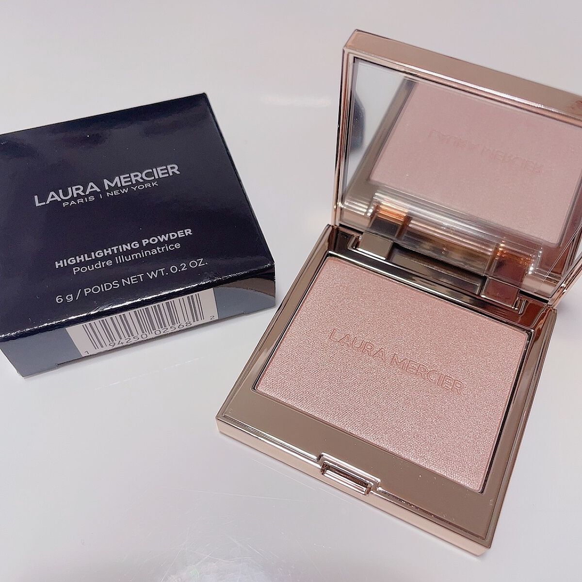 ローズグロウ イルミネーター /ローラ メルシエ/プレストパウダーを使ったクチコミ(1枚目)