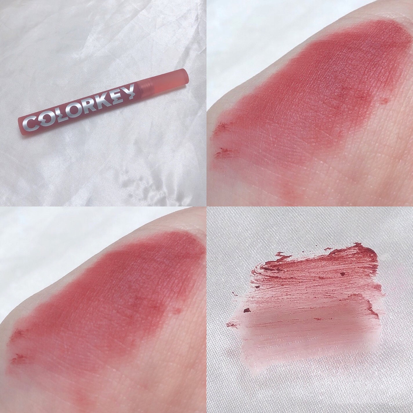 ベルベットマットティント/COLORKEY/口紅を使ったクチコミ(2枚目)