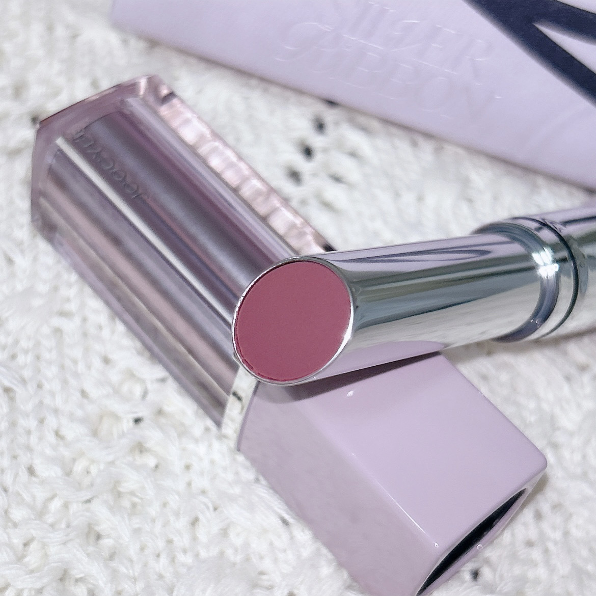 SILVER RIBBON  グロウセラムルージュ/Joocyee/口紅を使ったクチコミ（3枚目）