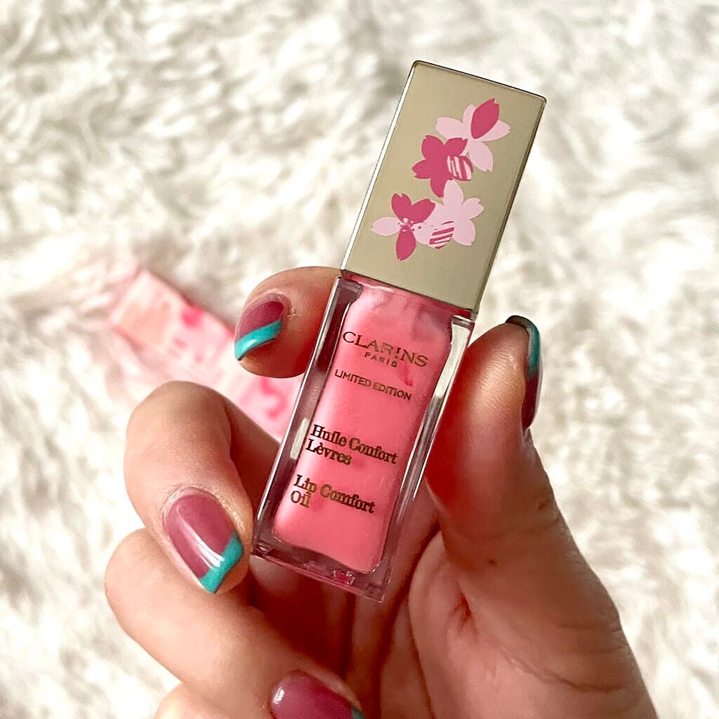 コンフォート リップオイル /CLARINS/リップグロスを使ったクチコミ(2枚目)