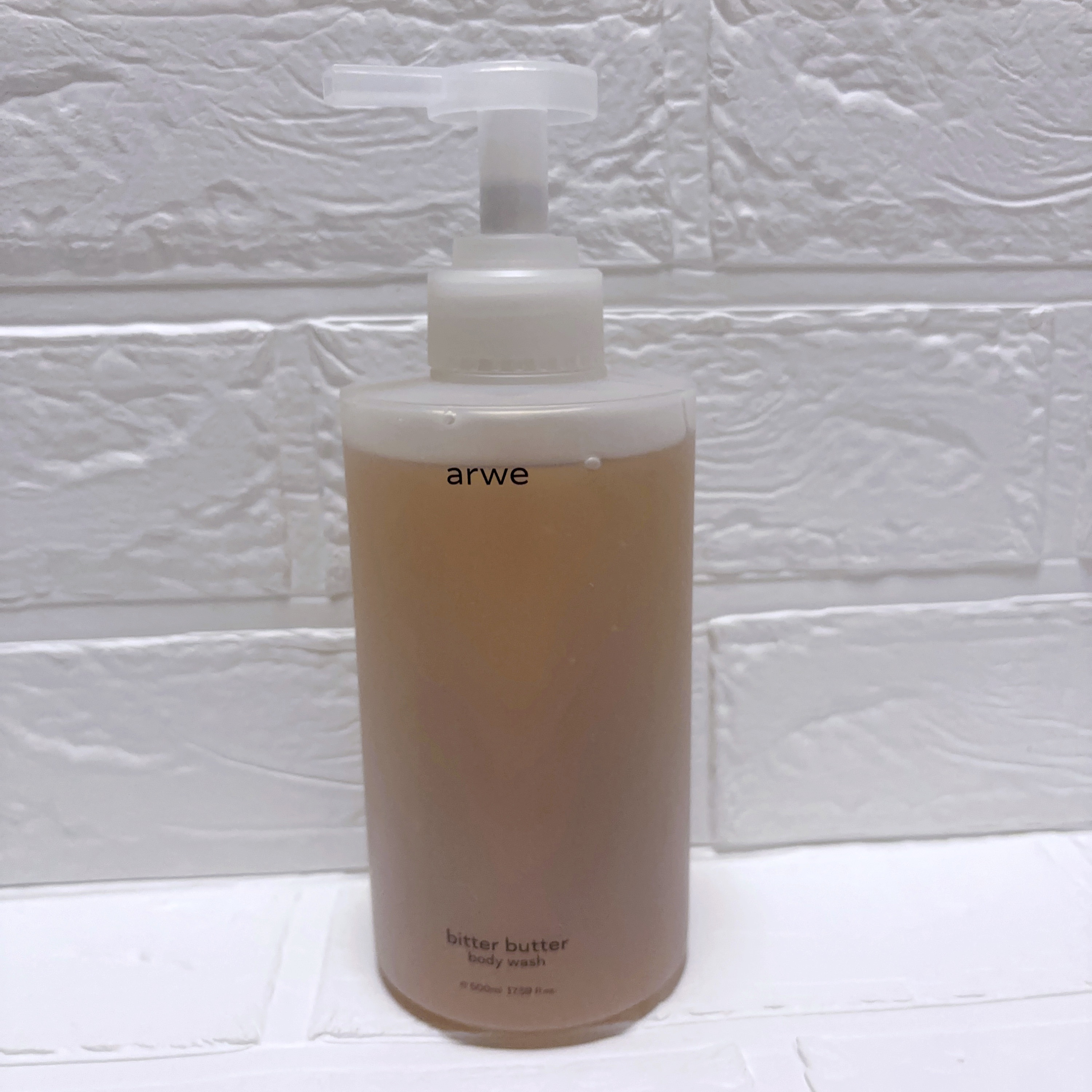 arwe ビターバターボディーウォッシュのクチコミ「arwe(アルベ)
bitterbutter bodywash  500ml
ビターバターカレ.....」（1枚目）