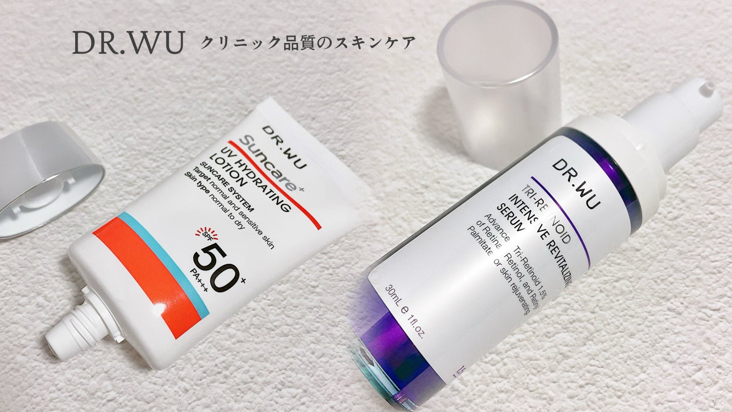 サンスクリーン+ モイスト日焼け止め<日焼け止め>/DR.WU/日焼け止めクリームを使ったクチコミ(1枚目)