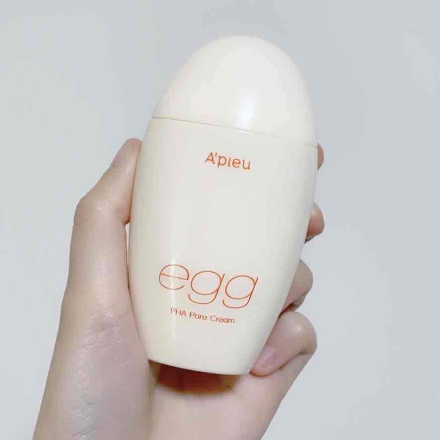 毛穴レスむき卵肌クリーム/A’pieu/フェイスクリームを使ったクチコミ（3枚目）