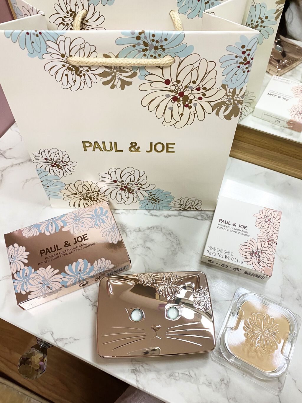 パウダー ファンデーション ケース 001/PAUL & JOE BEAUTE/その他化粧小物を使ったクチコミ（2枚目）