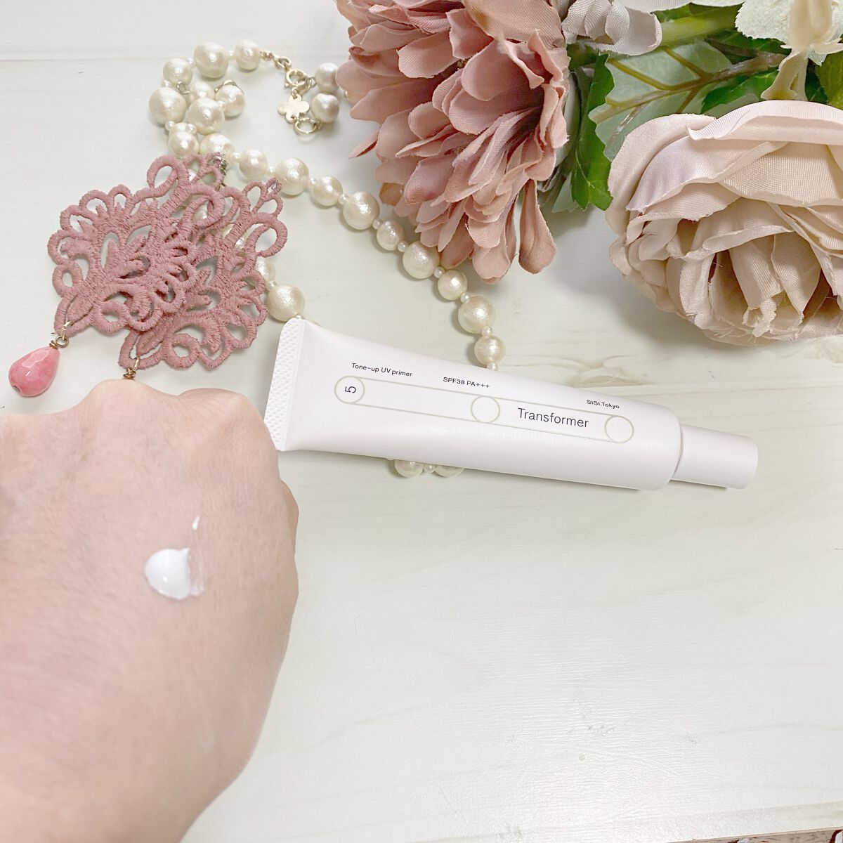 トランスフォーマートーンアップUVプライマー SPF38 PA+++/SISI/化粧下地を使ったクチコミ（2枚目）