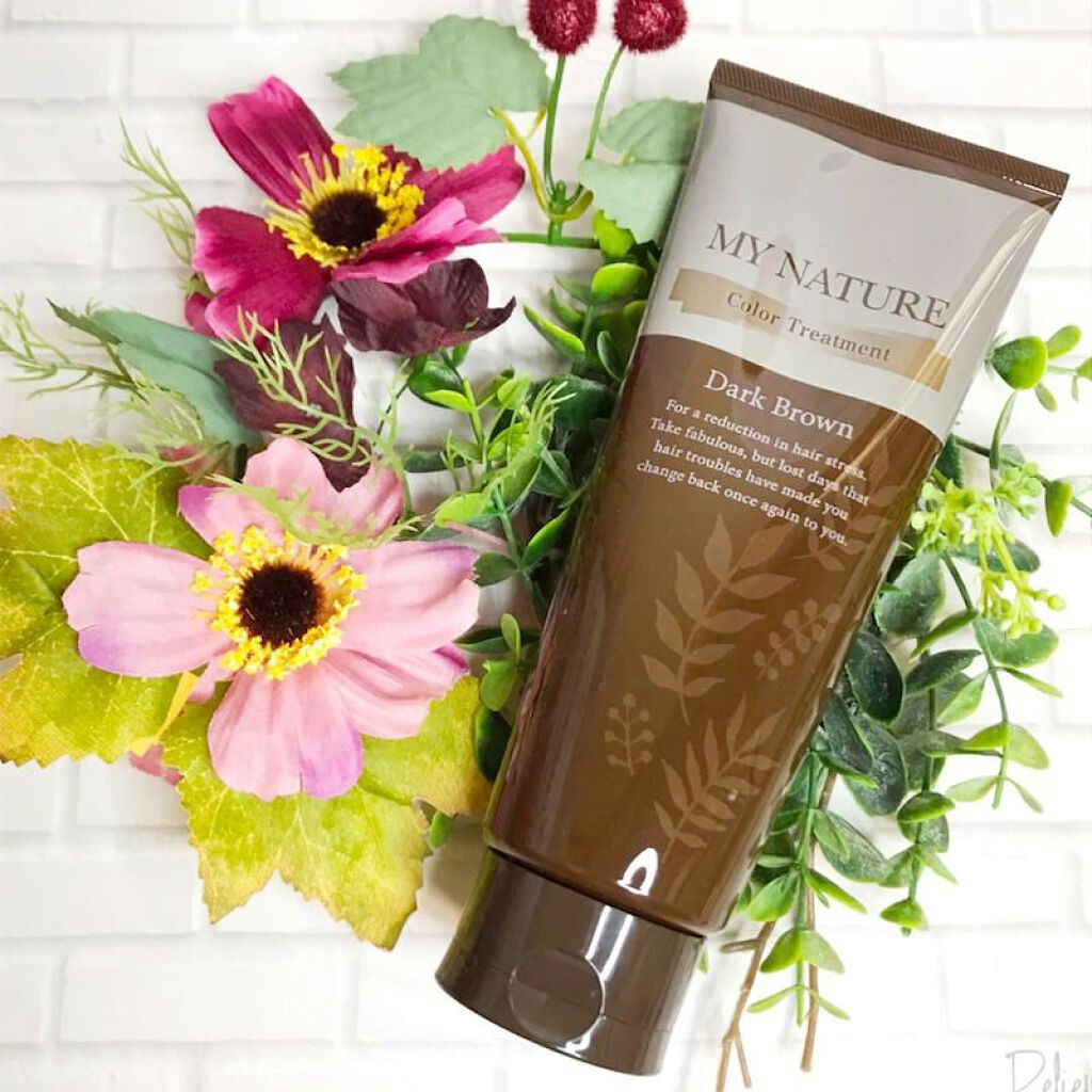 オールインワン カラートリートメント/マイナチュレ/ヘアカラーを使ったクチコミ（1枚目）