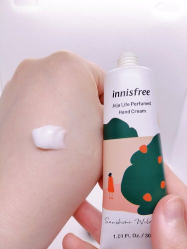 チェジュライフ パフュームド ハンドクリーム N サンシャインワイルドベリー（May）/innisfree/ハンドクリームの画像