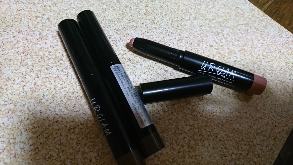 UR GLAM　EYESHADOW STICK 04 ショコラブラウン/U R GLAM/スティックアイシャドウを使ったクチコミ（2枚目）