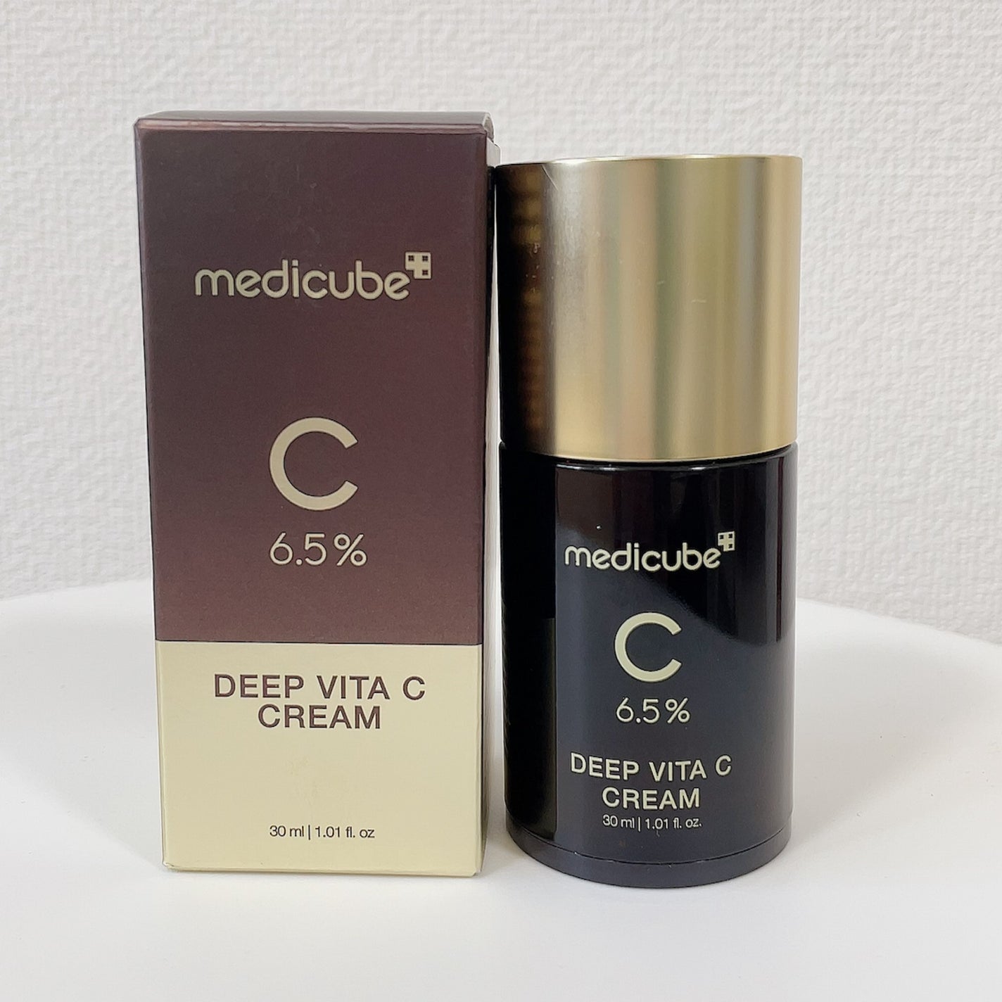 ディープビタCクリーム/MEDICUBE/フェイスクリームを使ったクチコミ(4枚目)