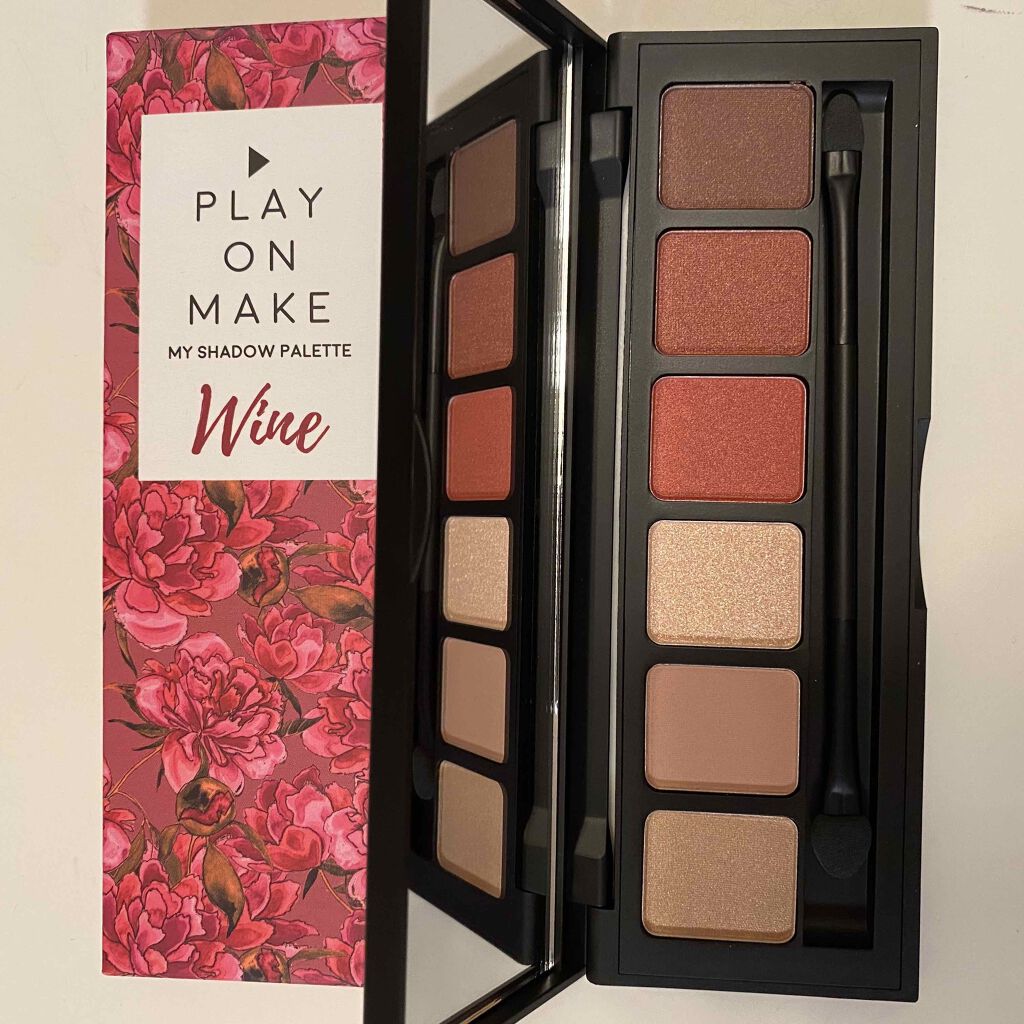 マイシャドウパレット Wine/play on make/アイシャドウパレットを使ったクチコミ（1枚目）