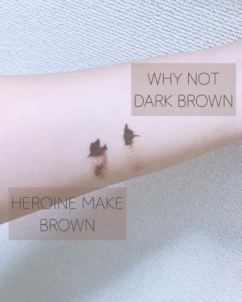 WHY NOT SPINNS マスカラ ダークブラウン/DAISO/マスカラを使ったクチコミ（3枚目）