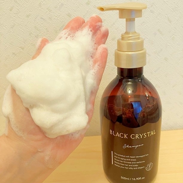 ブラッククリスタル シャンプー & トリートメント/BLACK CRYSTAL/サロンシャンプーを使ったクチコミ(4枚目)