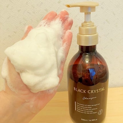 ブラッククリスタル シャンプー & トリートメント/BLACK CRYSTAL/サロンシャンプーを使ったクチコミ(4枚目)