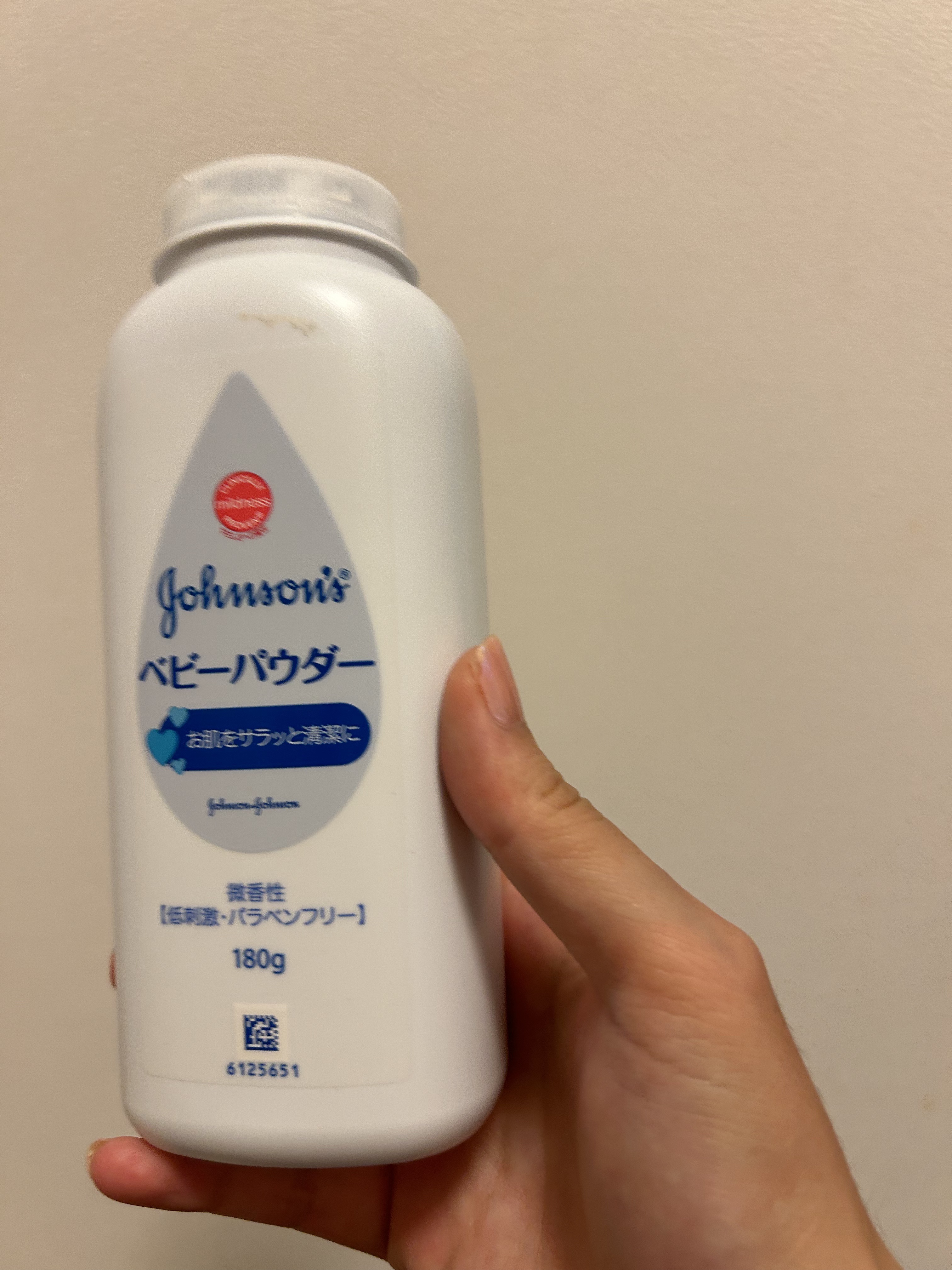 ジョンソン ベビーパウダー/ジョンソンベビー/ボディパウダーを使ったクチコミ（2枚目）