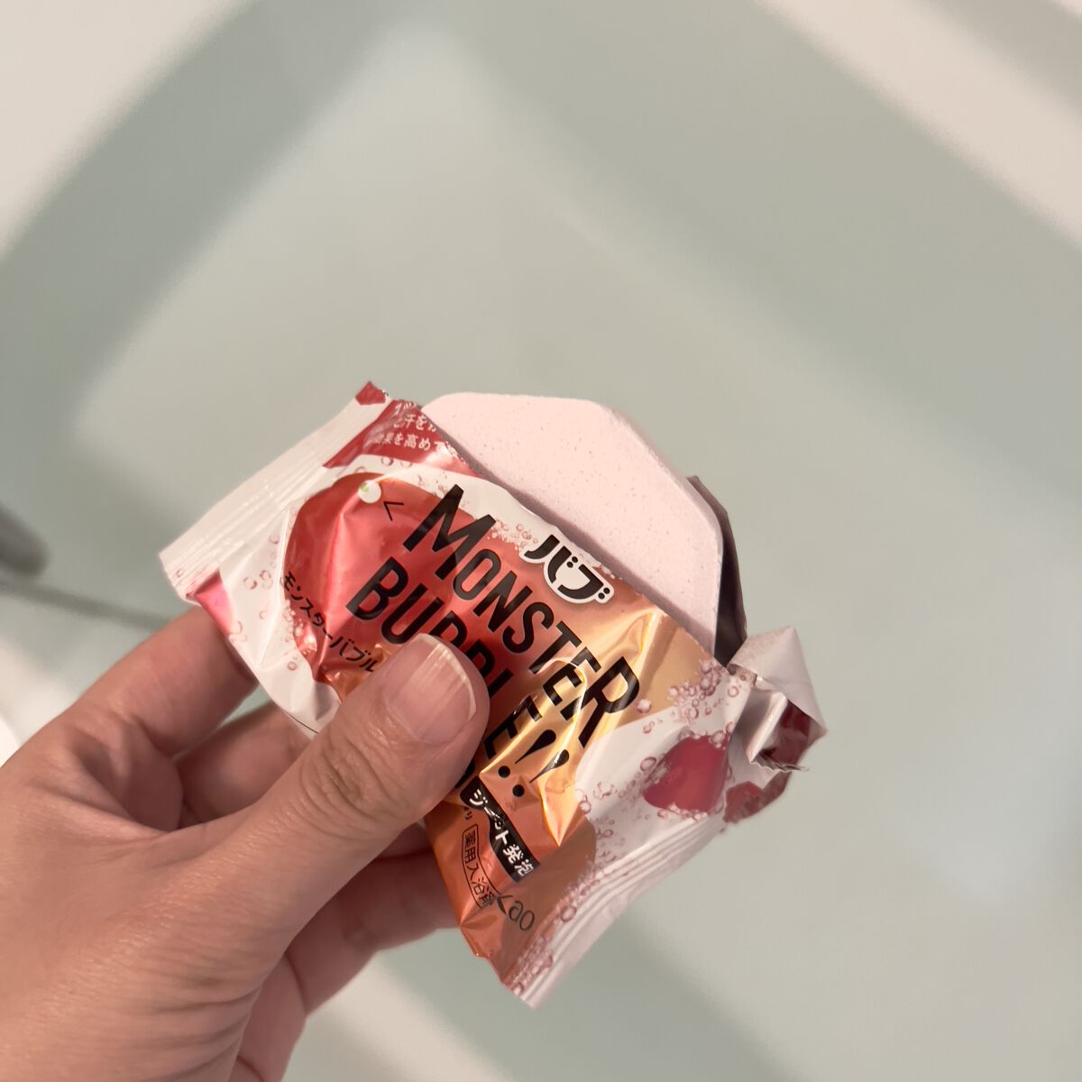 モンスターバブル スッキリFREE /バブ/炭酸系入浴剤を使ったクチコミ（2枚目）