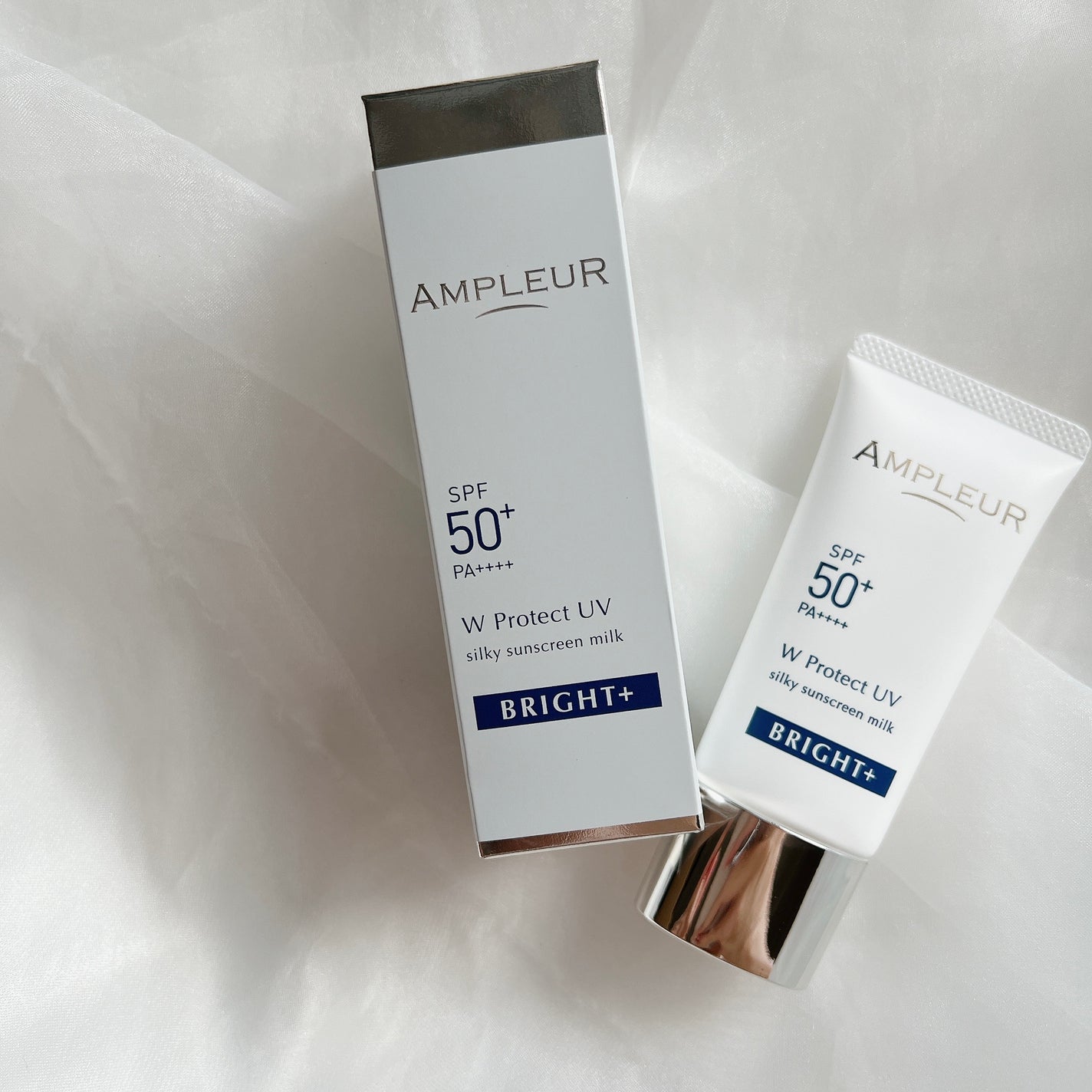 アンプルール WプロテクトUV ブライト+/アンプルール/日焼け止めミルクを使ったクチコミ(6枚目)