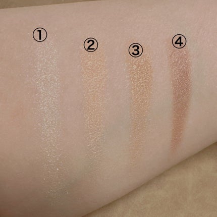 スキンモデリングアイズ/LUNASOL/アイシャドウパレットを使ったクチコミ(3枚目)