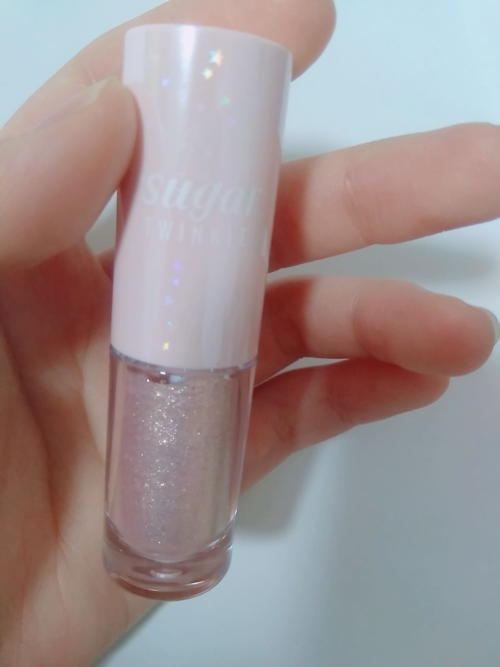シュガー トゥインクル リキッド シャドウ/PERIPERA/リキッドアイシャドウを使ったクチコミ(1枚目)