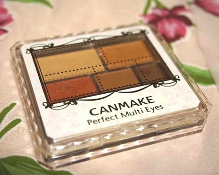 パーフェクトマルチアイズ/キャンメイク/アイシャドウパレットを使ったクチコミ(1枚目)
