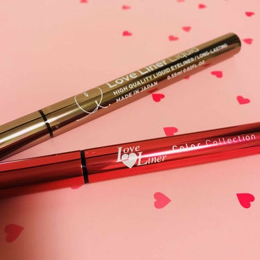 こんにちは！
今回はわたしが高校から使っているアイライナーを紹介します👀

Love Liner ダークブラウン🌟
何度か他のアイライナーも使ってみたけど、
結局これに戻って来てしまうほどお気に入り😍
