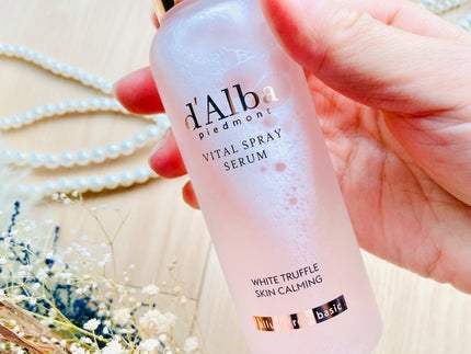 ダルバ ホワイトトリュフバイタルスプレーセラム/ダルバ/ミスト状化粧水を使ったクチコミ(5枚目)