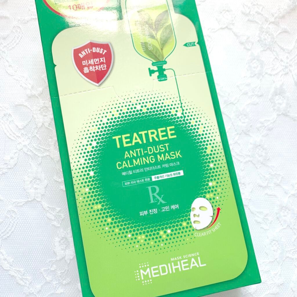 ティーツリーアンチダストカーミングマスク MEDIHEAL