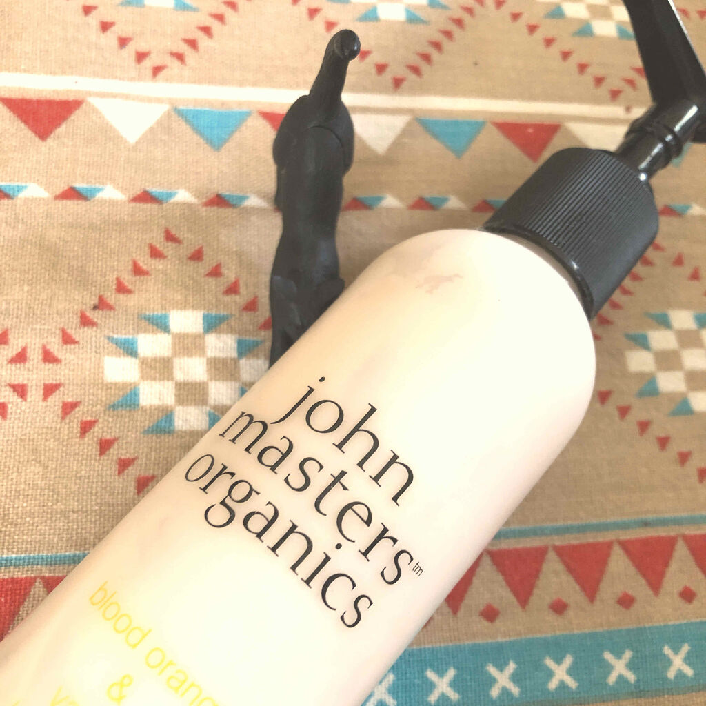 スイートオレンジ＆シルクプロテインスタイリングジェル/john masters organics/ヘアジェルを使ったクチコミ（1枚目）