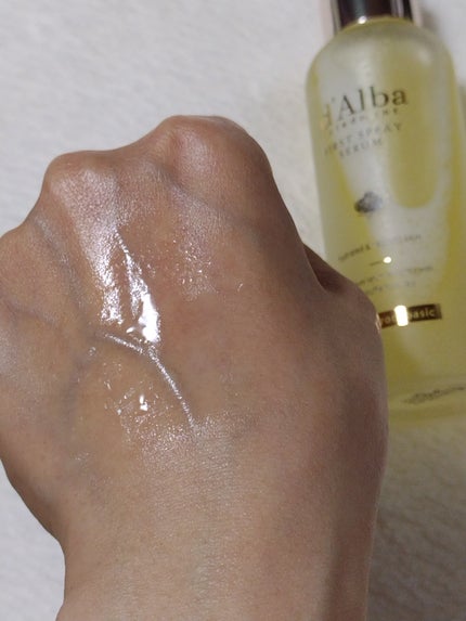 ダルバ ホワイトトリュフファーストスプレーセラム/ダルバ/ミスト状化粧水を使ったクチコミ(3枚目)