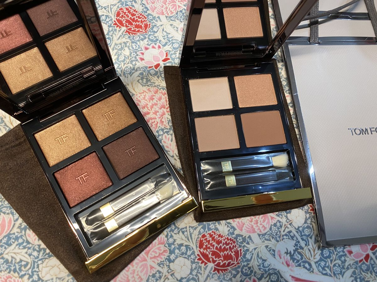 アイ カラー クォード/TOM FORD BEAUTY/アイシャドウパレットを使ったクチコミ（1枚目）