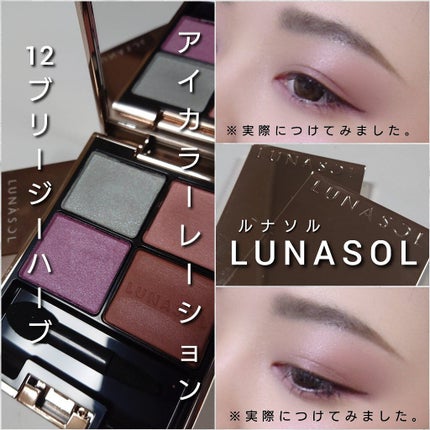 アイカラーレーション/LUNASOL/アイシャドウパレットを使ったクチコミ(6枚目)