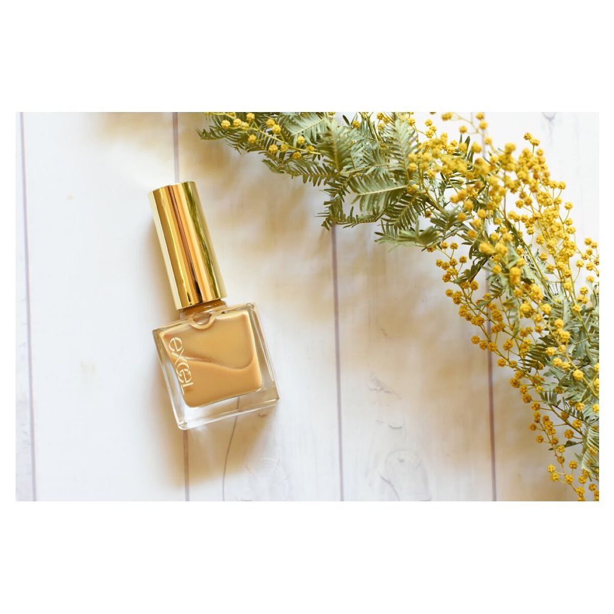 エクセル ネイルポリッシュ N NL42 幸福なひととき(サニーイエロー)/excel/マニキュアを使ったクチコミ（1枚目）