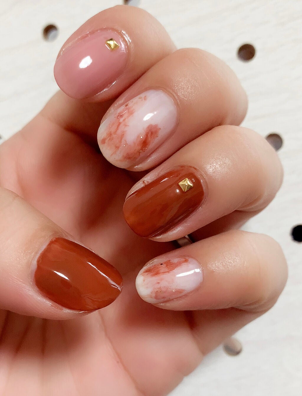 カラフルネイルズ/キャンメイク/マニキュアを使ったクチコミ(4枚目)