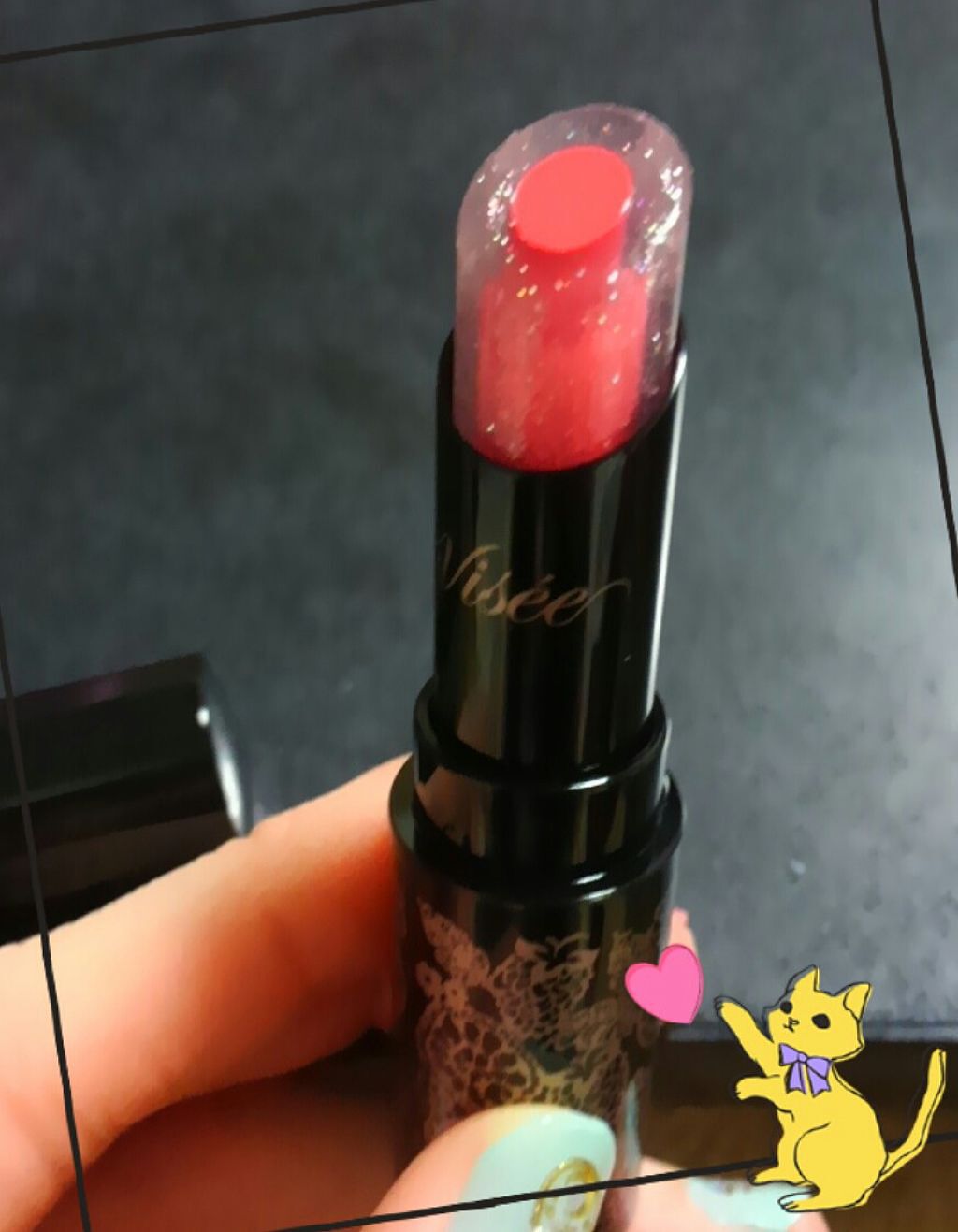クリスタルデュオ リップスティック/Visée/口紅を使ったクチコミ（1枚目）