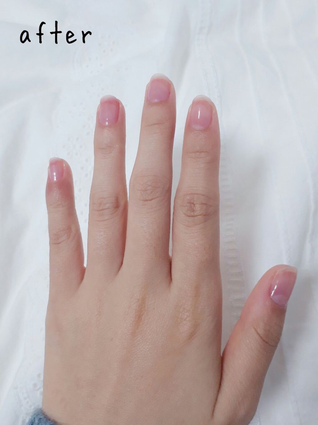 ネイルカラー/無印良品/マニキュアを使ったクチコミ(3枚目)