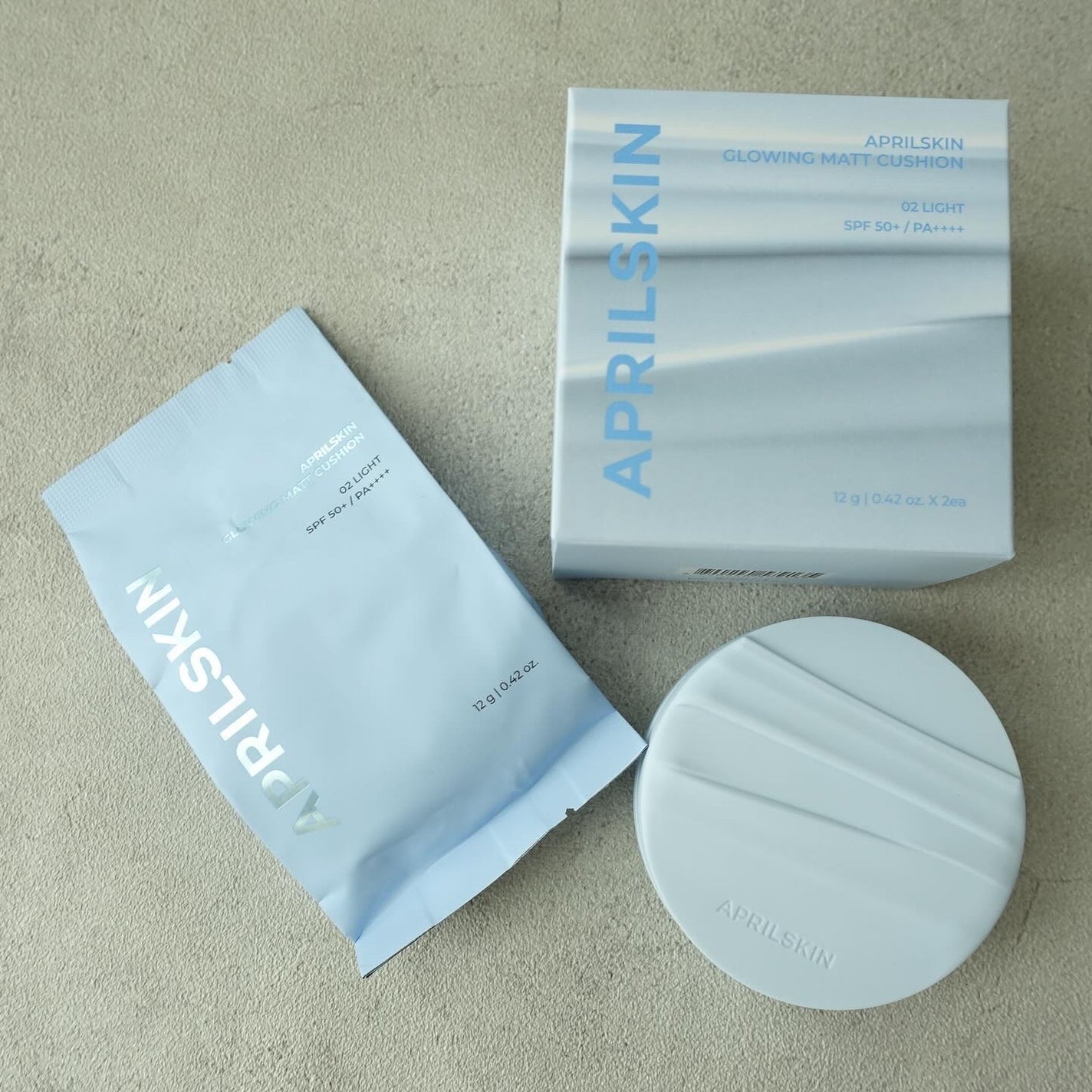 グロー マットクッション/APRILSKIN/クッションファンデーションを使ったクチコミ(2枚目)