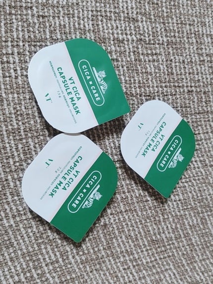 CICA カプセルマスク/VT/洗い流すパック・マスクを使ったクチコミ(1枚目)