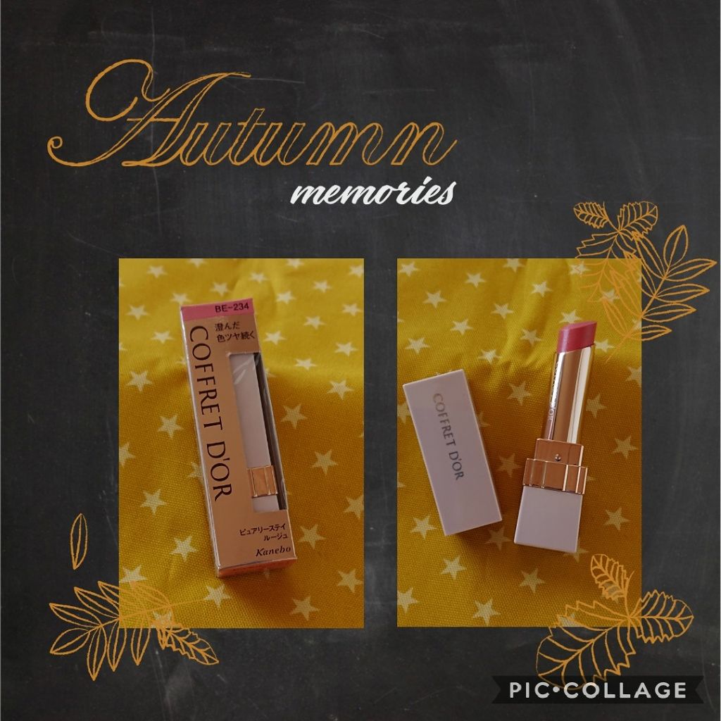 ピュアリーステイルージュ/コフレドール/口紅を使ったクチコミ(1枚目)