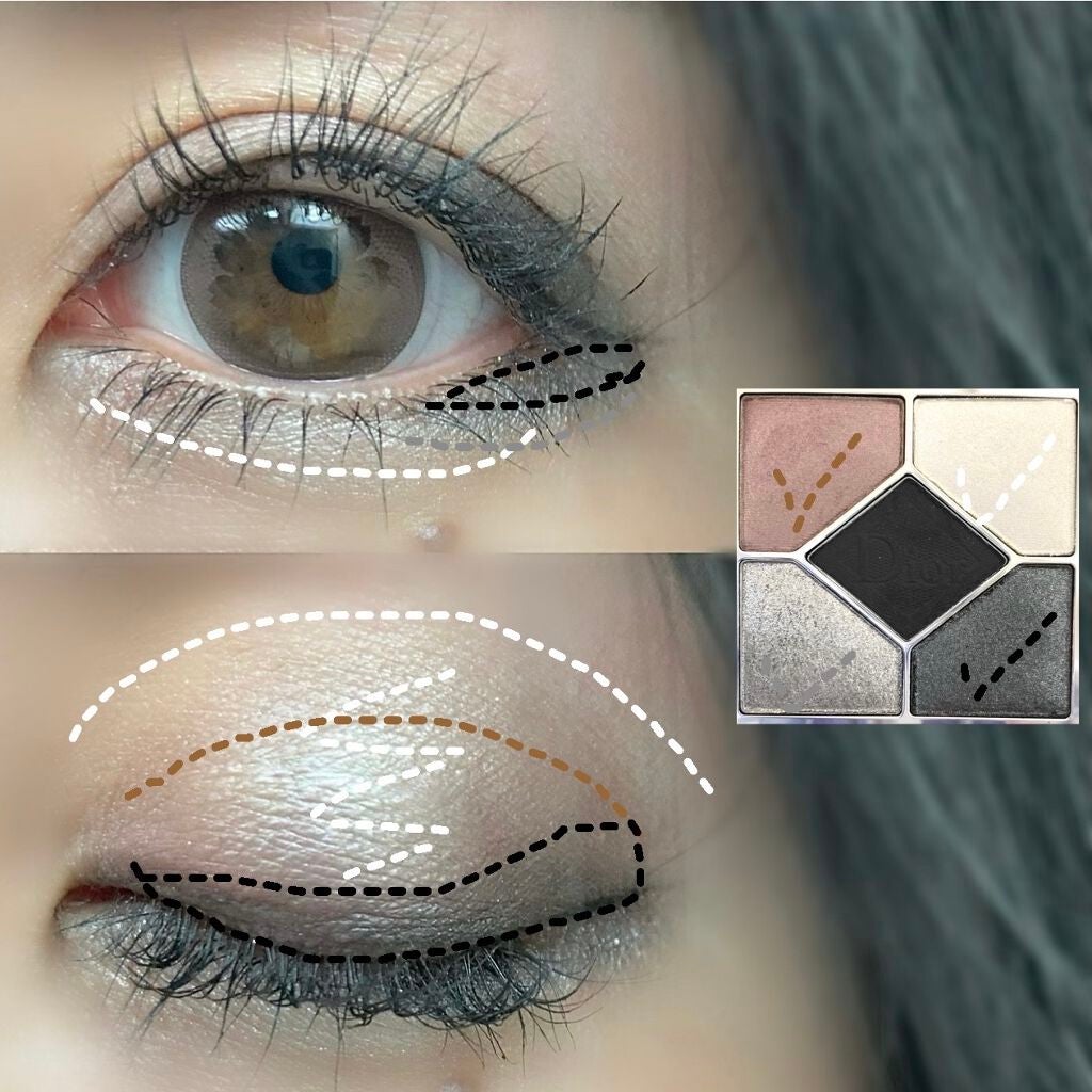 【旧】サンク クルール クチュール/Dior/アイシャドウパレットを使ったクチコミ(3枚目)