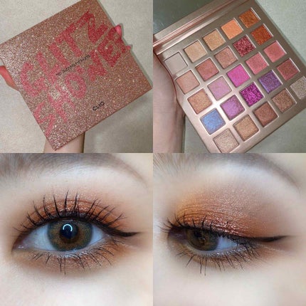 プロ ダズリング アイパレット グリッツ シャワー/CLIO/アイシャドウパレットを使ったクチコミ(1枚目)