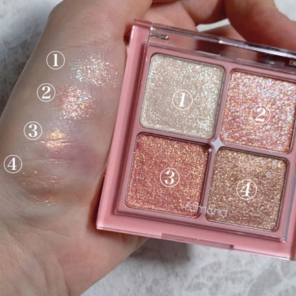 グリッターブロッサムエディション/rom&nd/メイクアップキットを使ったクチコミ(2枚目)