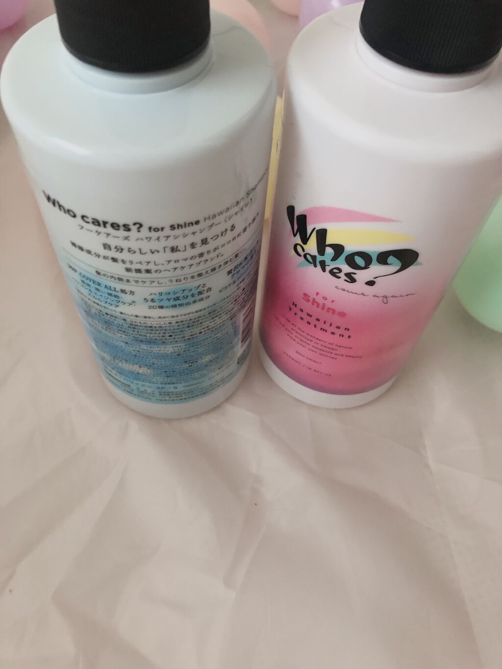 ハワイアンシャンプー&トリートメント <シャイン>/who cares?/市販シャンプーを使ったクチコミ(2枚目)