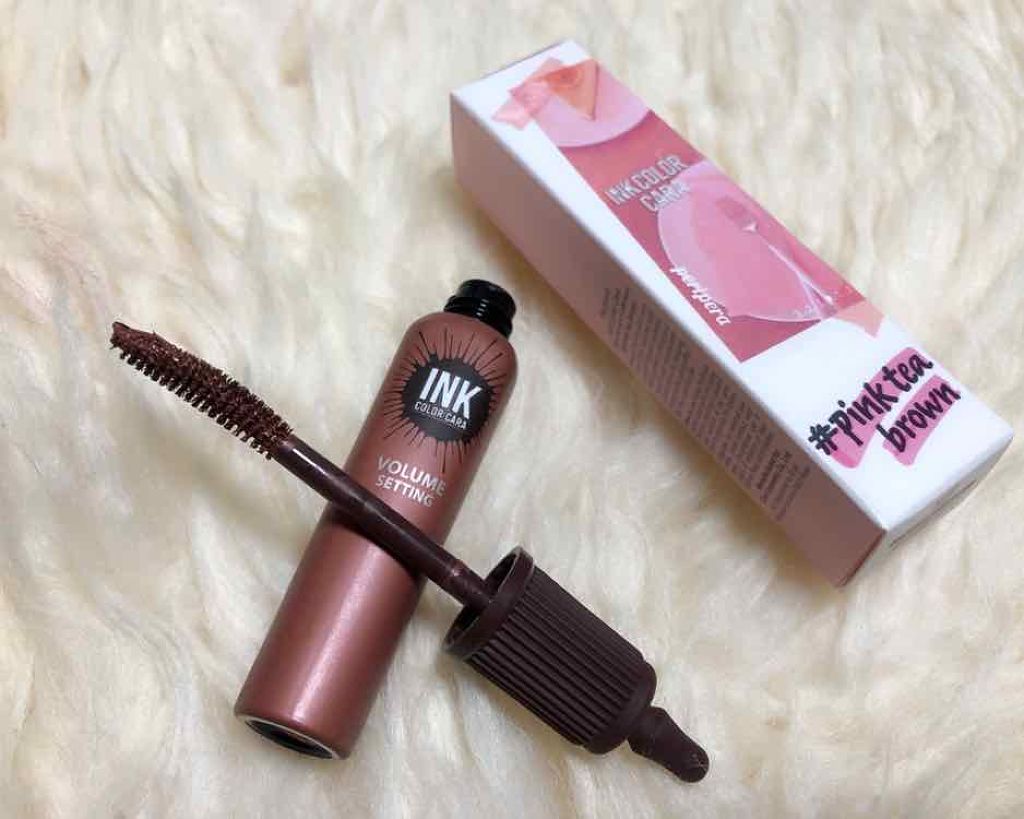 ピンク モーメント インク カラー カラ/PERIPERA/マスカラを使ったクチコミ（1枚目）