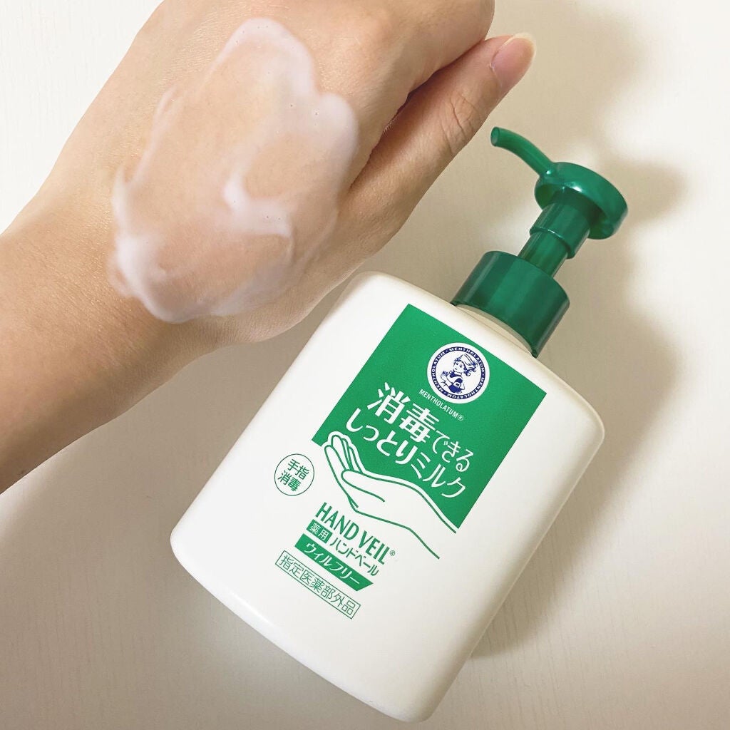 ハンドベール ウィルフリーミルク/メンソレータム/ハンドクリームを使ったクチコミ(3枚目)