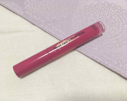 シャインシックリップラッカー/ETUDE/リップグロスを使ったクチコミ(1枚目)