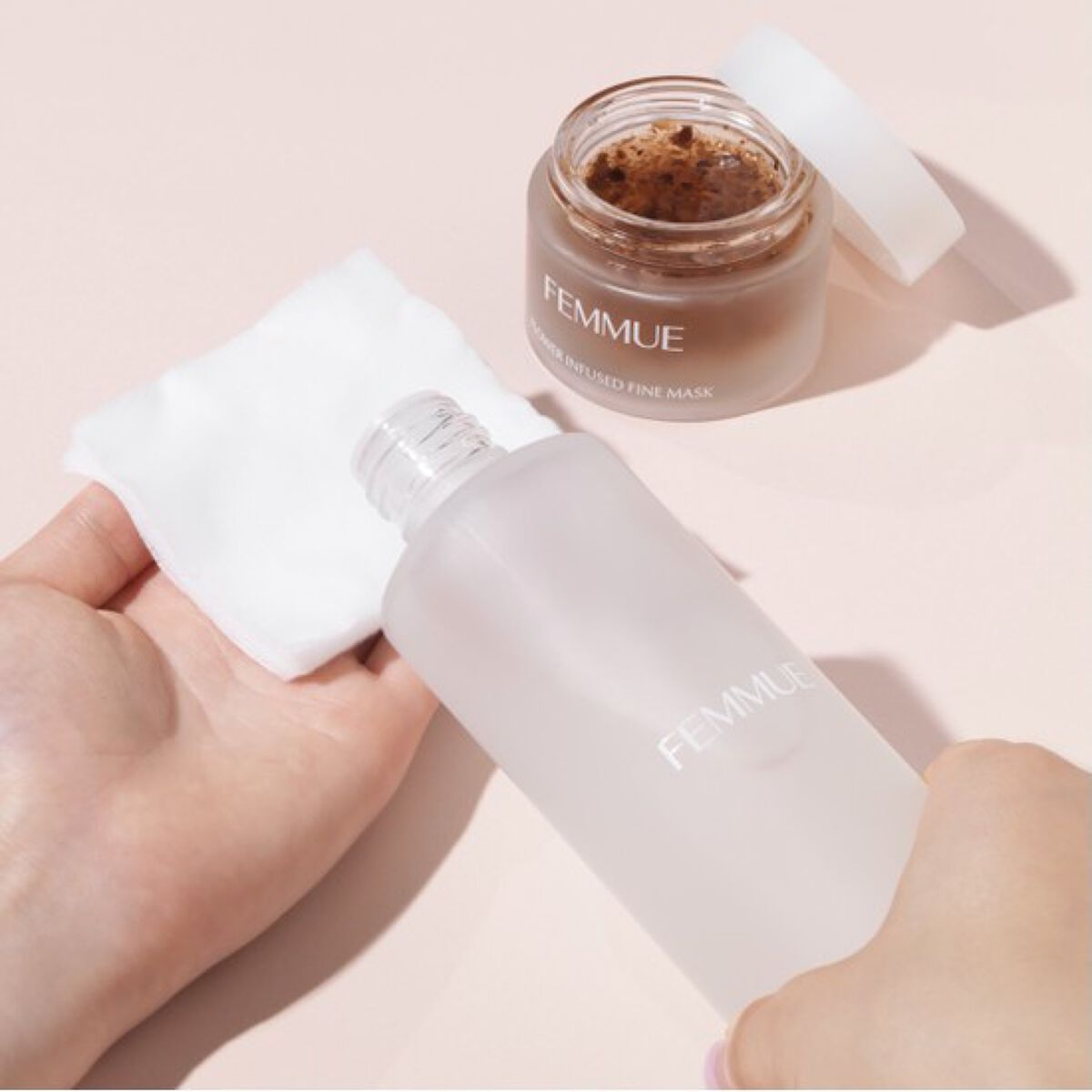 フラワーインフューズド ファインマスク/FEMMUE/洗い流すパック・マスクを使ったクチコミ(3枚目)