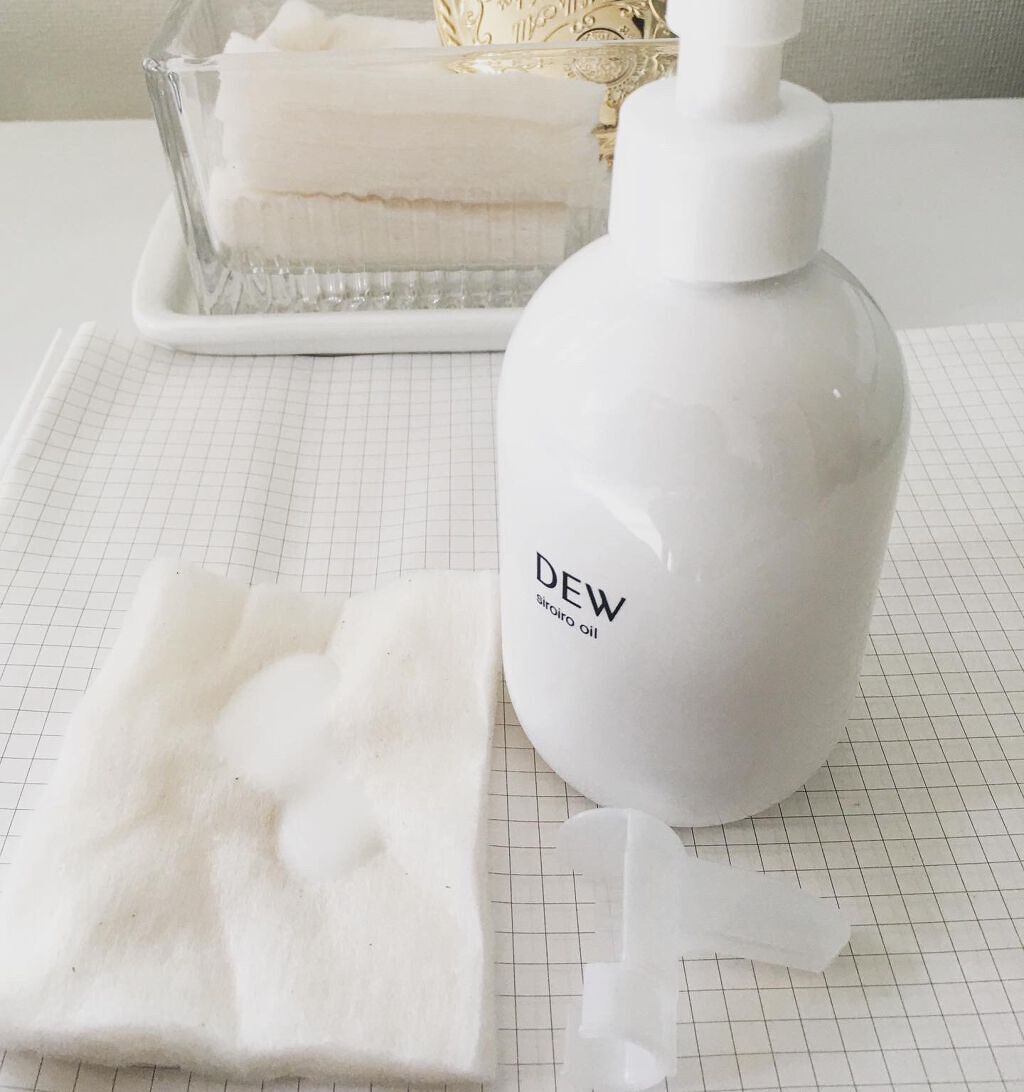 月と太陽 on LIPS 「@dew_official_jp#白いオイル@コスメさんの抽選..」(4枚目)