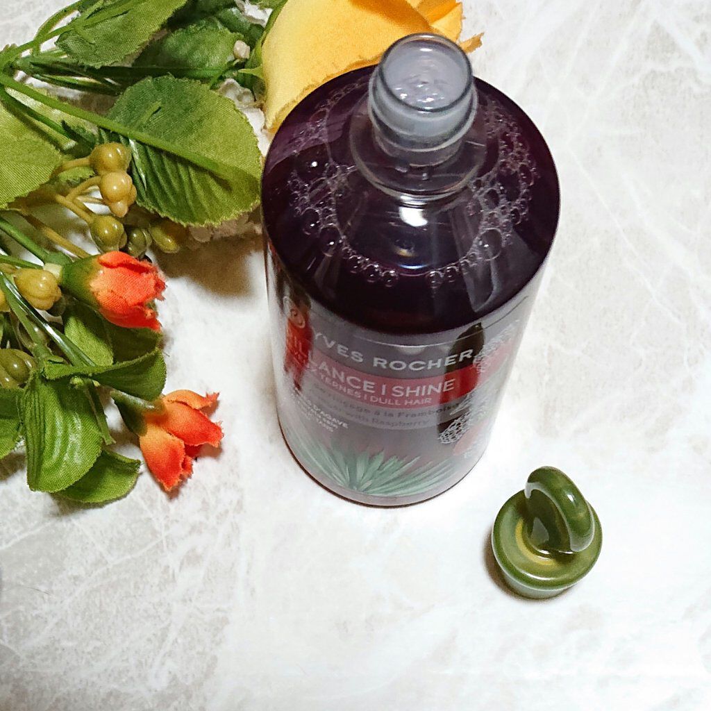 リンシングビネガー シルキーシャイン さらキララズベリー/イヴ・ロシェ/洗い流すヘアトリートメントを使ったクチコミ（3枚目）